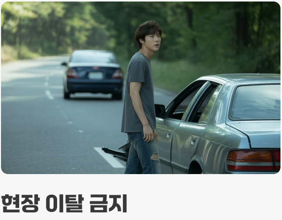 사고 발생 시, 이것만은 꼭! (현장 대처법)