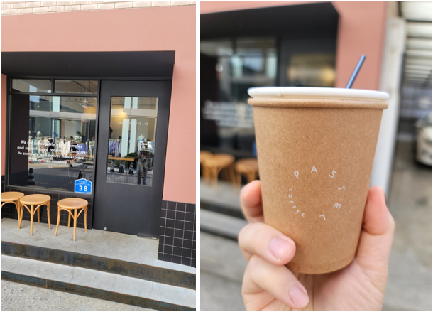 파스텔커피웍스 본점 커피 테이크아웃