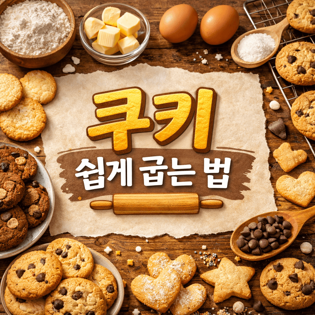 쿠키 쉽게 굽는 법