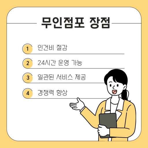 무인점포 장점