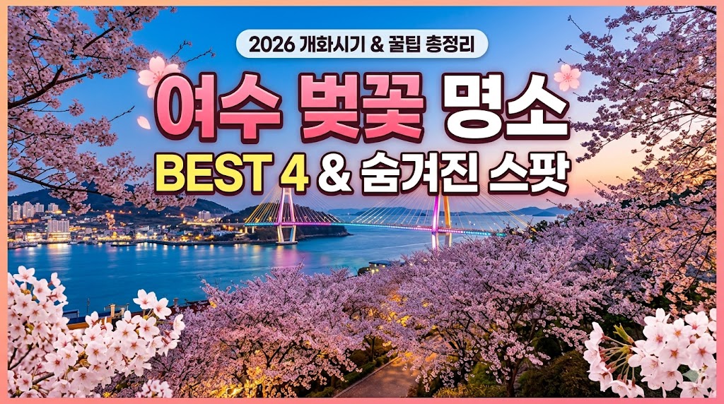 여수 벚꽃 명소