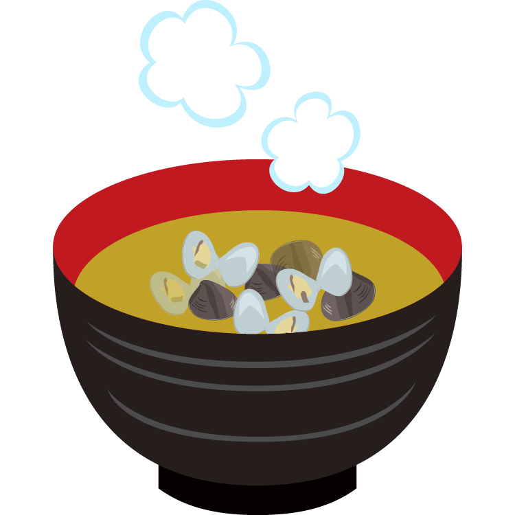 숙취에 따뜻한 조개탕이 좋습니다