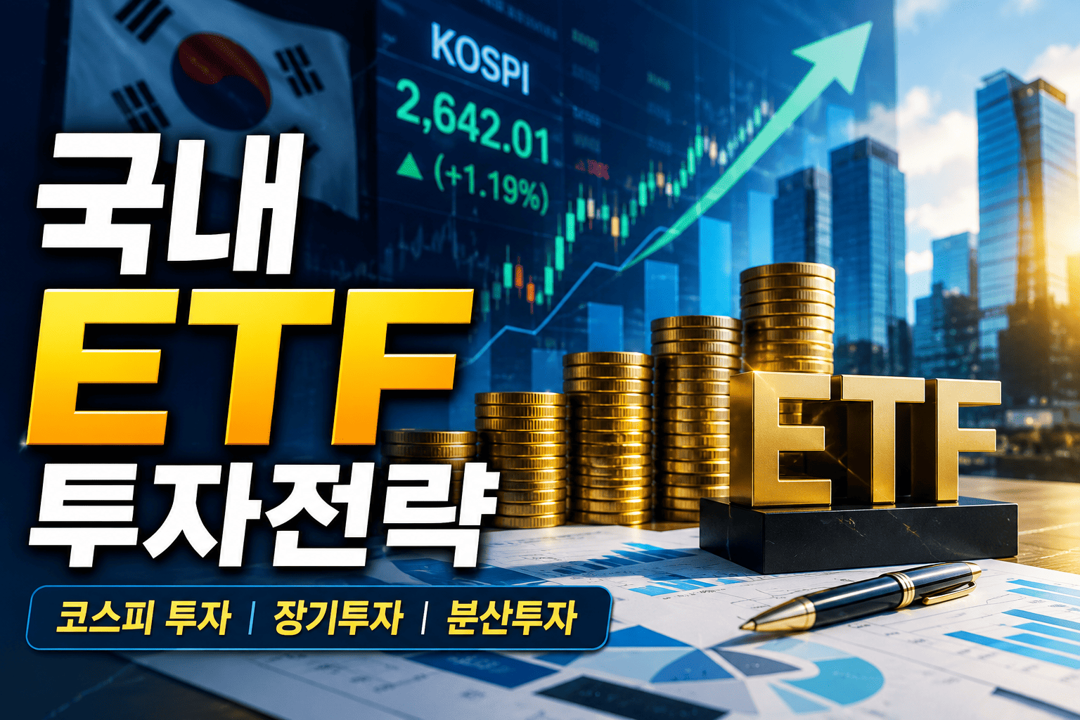 국내 ETF 투자 전략 (코스피, 인덱스, 분산투자)