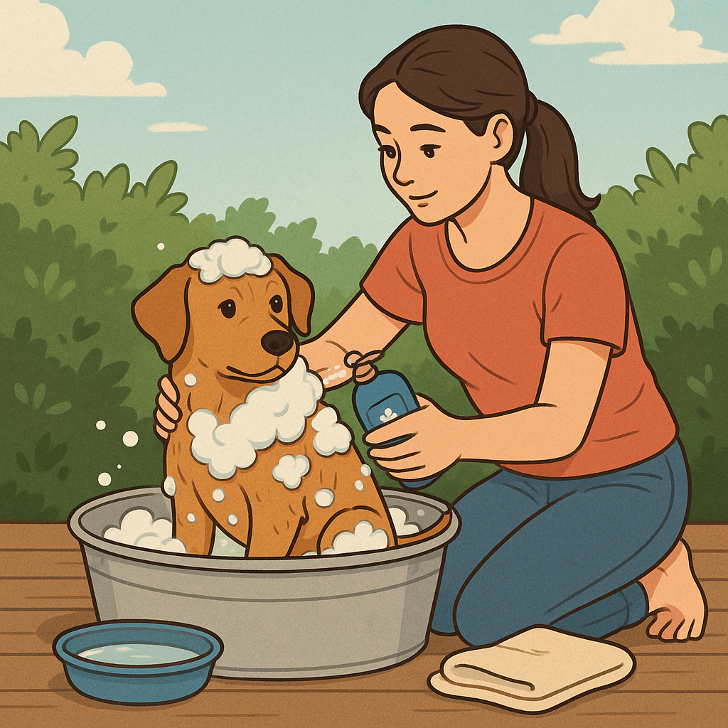 계곡 여행 후 위생 관리 이미지