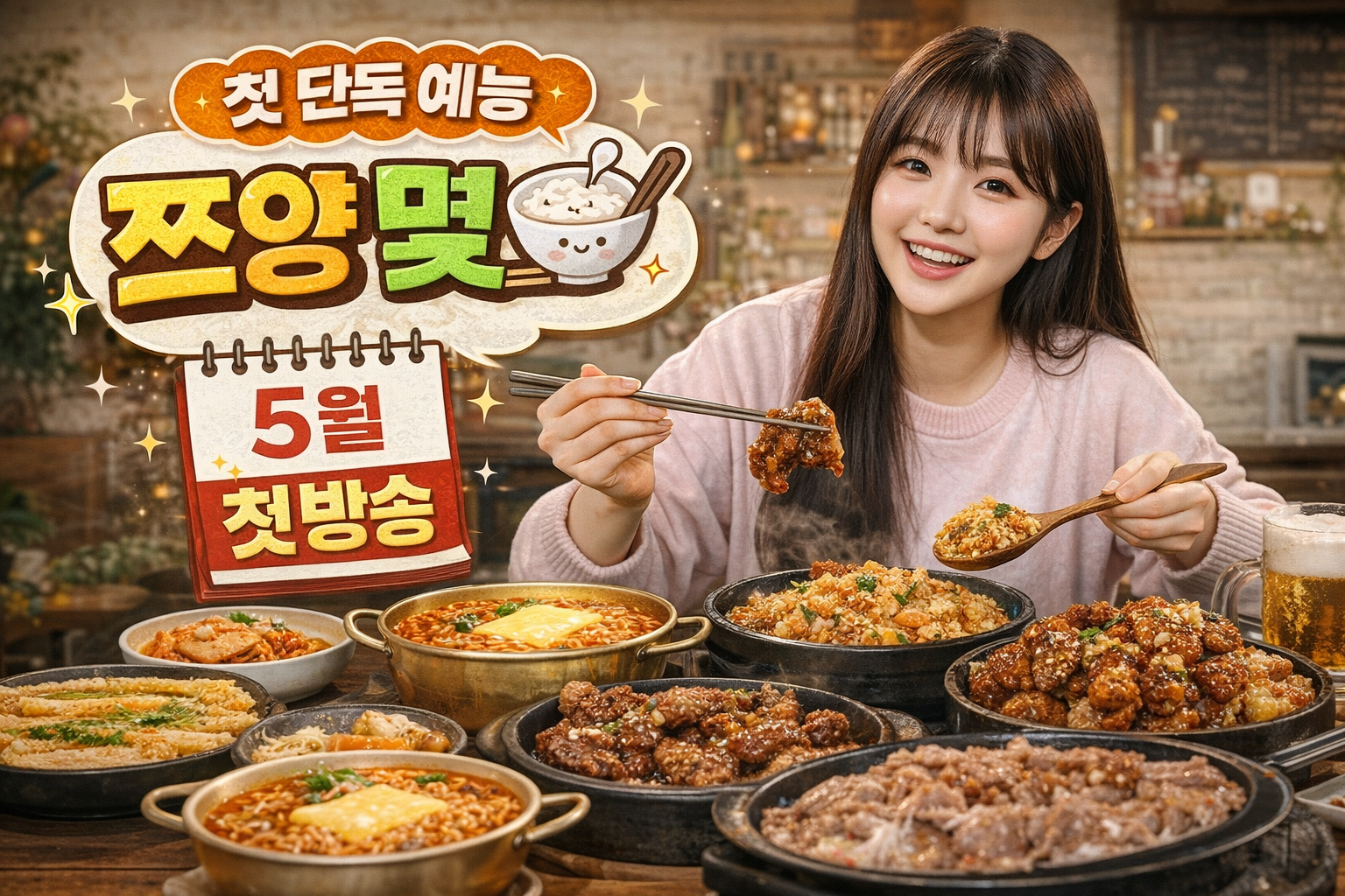 첫 단독 예능 ‘쯔양몇끼’ 5월 첫 방송