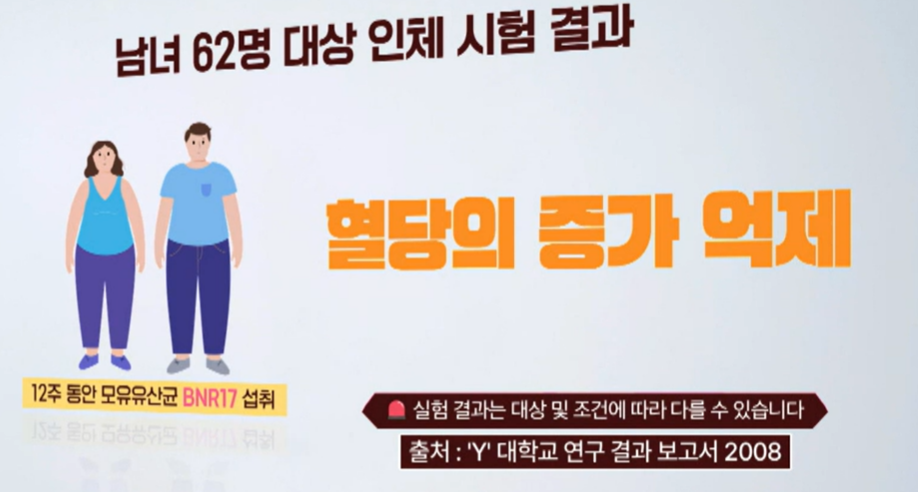 bnr17 유산균 효능