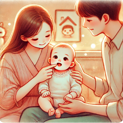 아기 치아 발달 시기와 대처방법