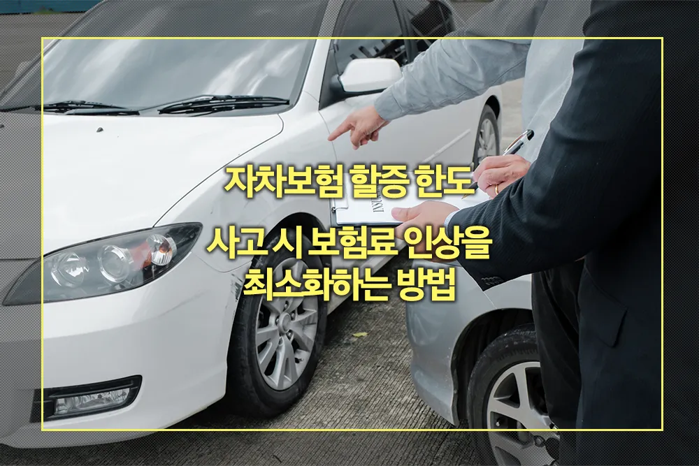 자차보험 할증 한도