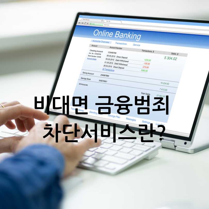 비대면 금융범죄 차단서비스