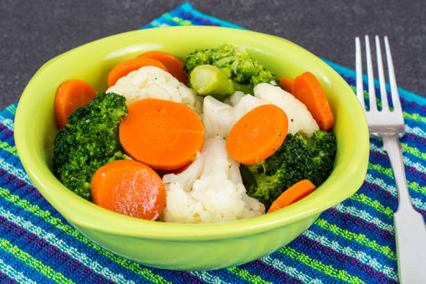 전자렌지 10분 야채찜 만들기