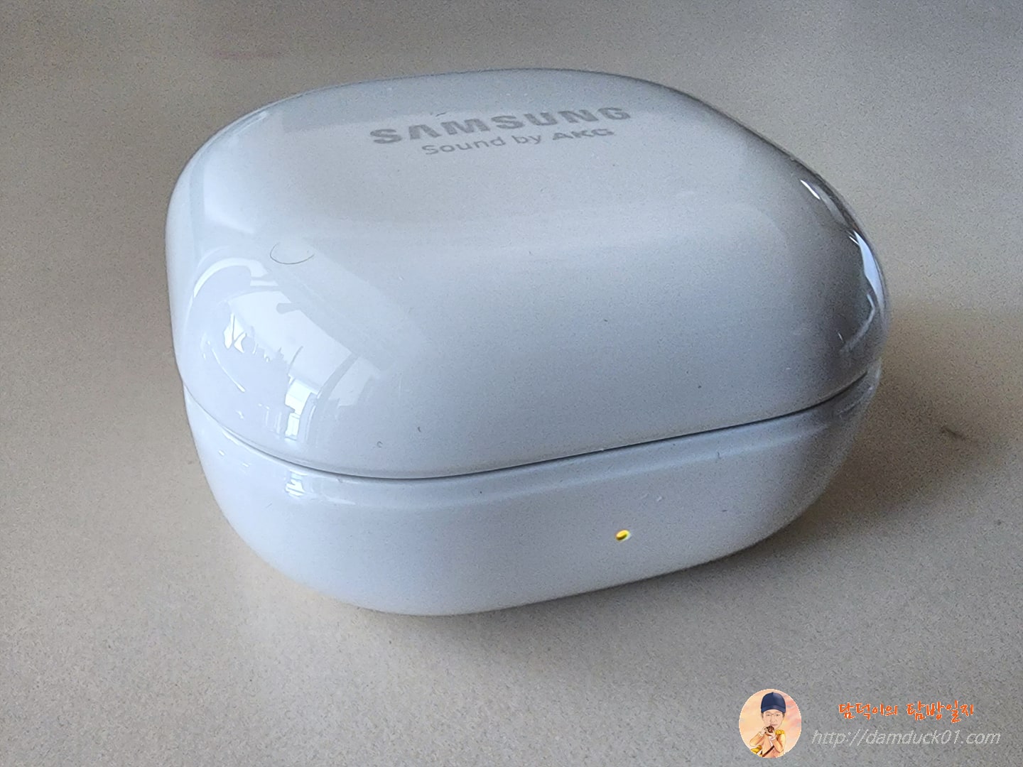 갤럭시 버즈 라이브 충전 상태 표시등