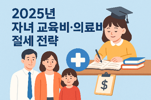 자녀 교육비.의료비 절세 전략