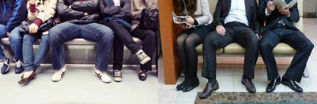 쩍벌남-사진-모음