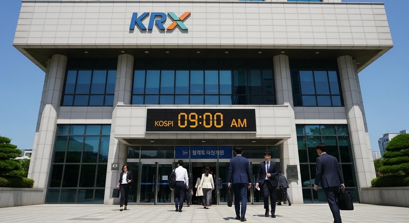 코스피개장시간