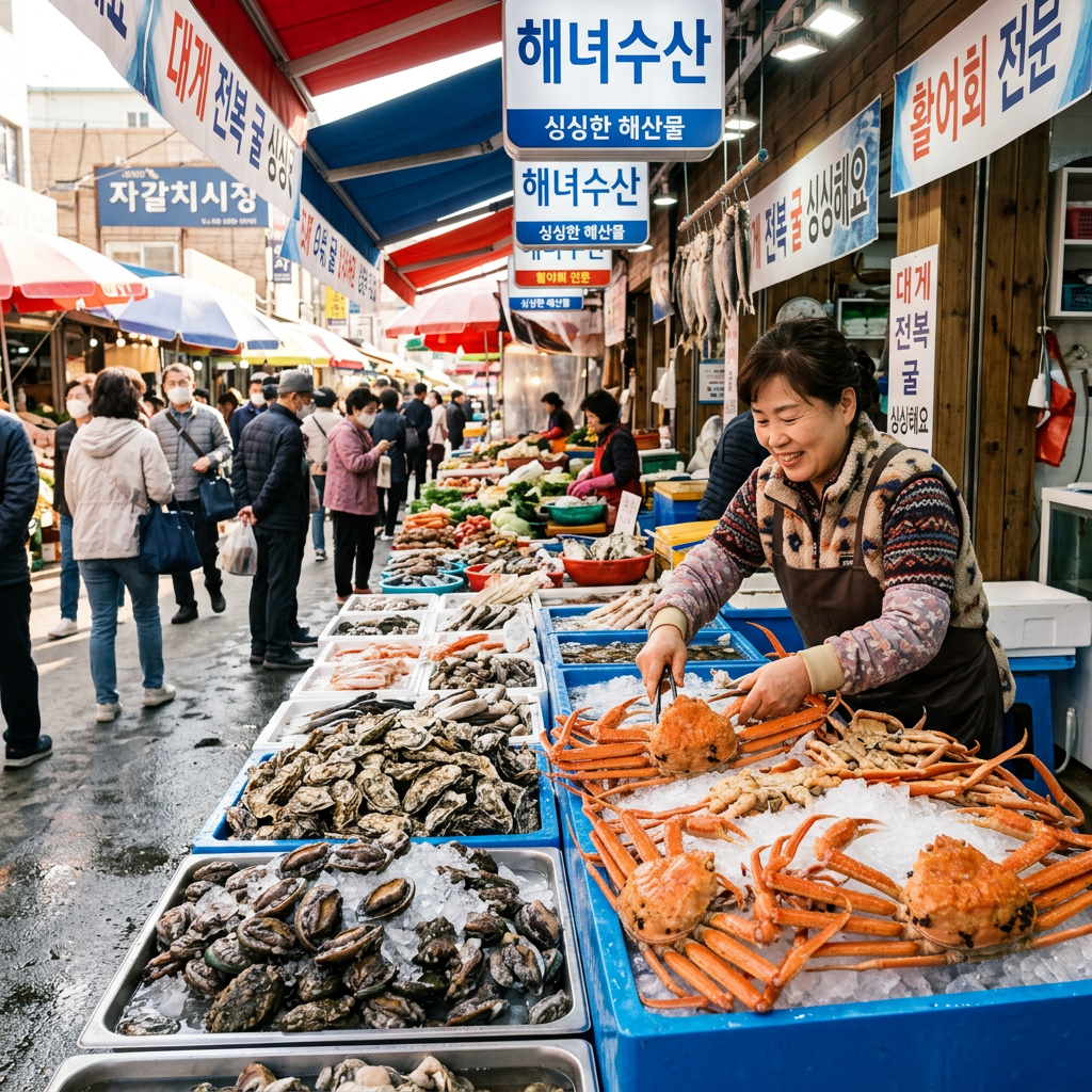 4월 제철 해산물