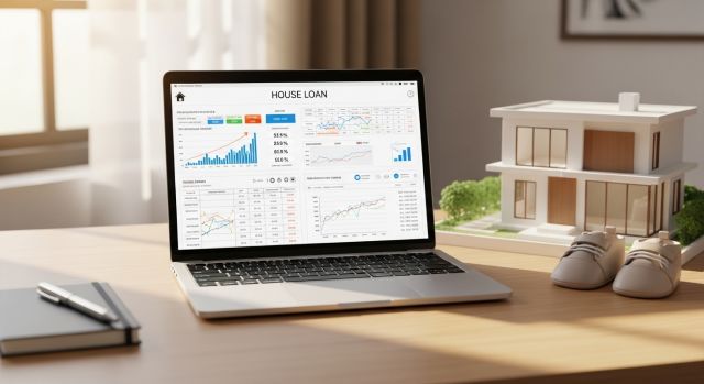 2026년 청년 신혼부부 주택담보대출 우대금리 혜택과 신생아 특례 대출을 상징하는 데스크톱 전경