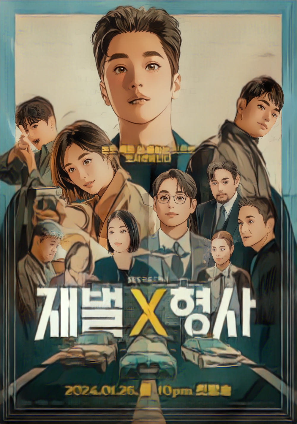 재벌X형사 포스터