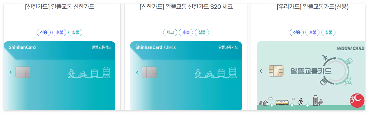 알뜰교통카드(2023년)&#44; 할인내용과 신청방법&#44; 사용방법