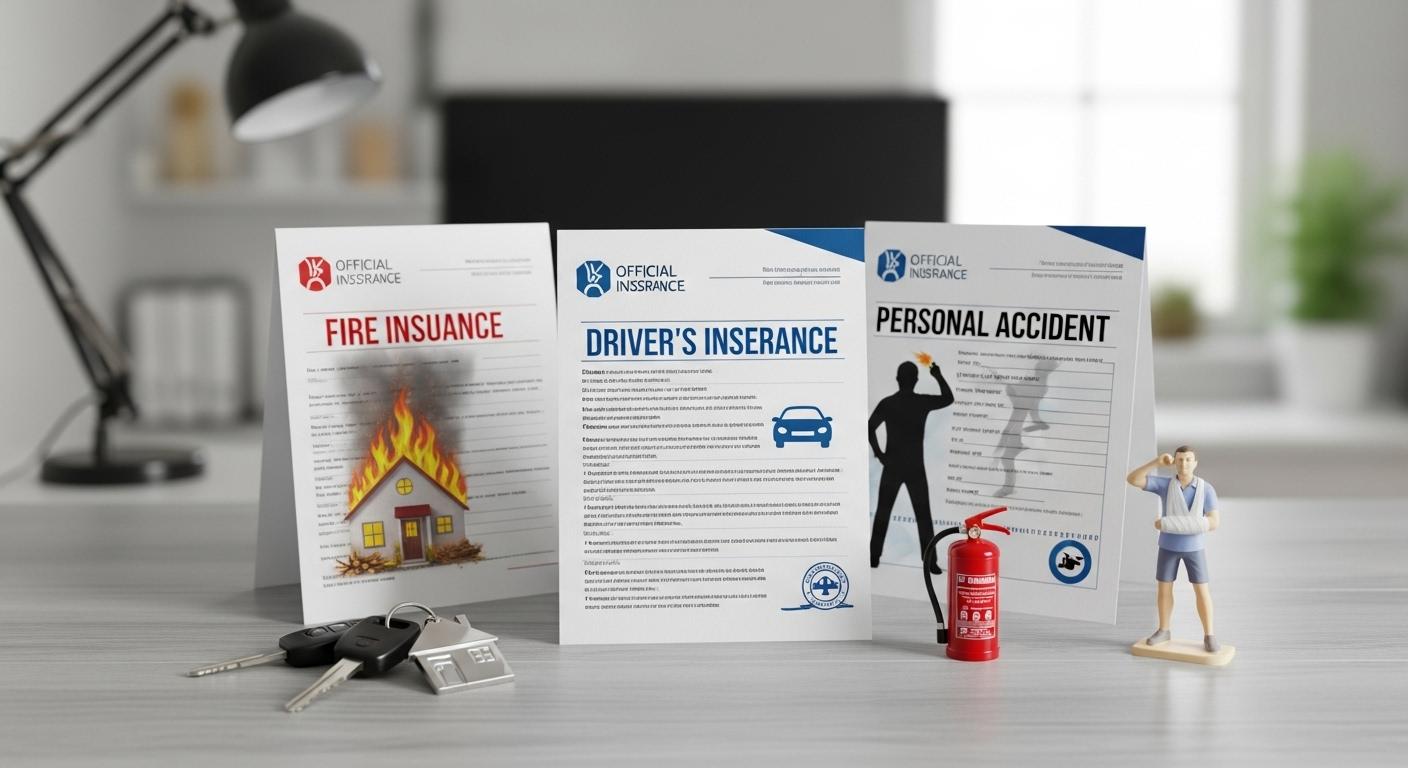 운전자보험 화재보험 상해보험