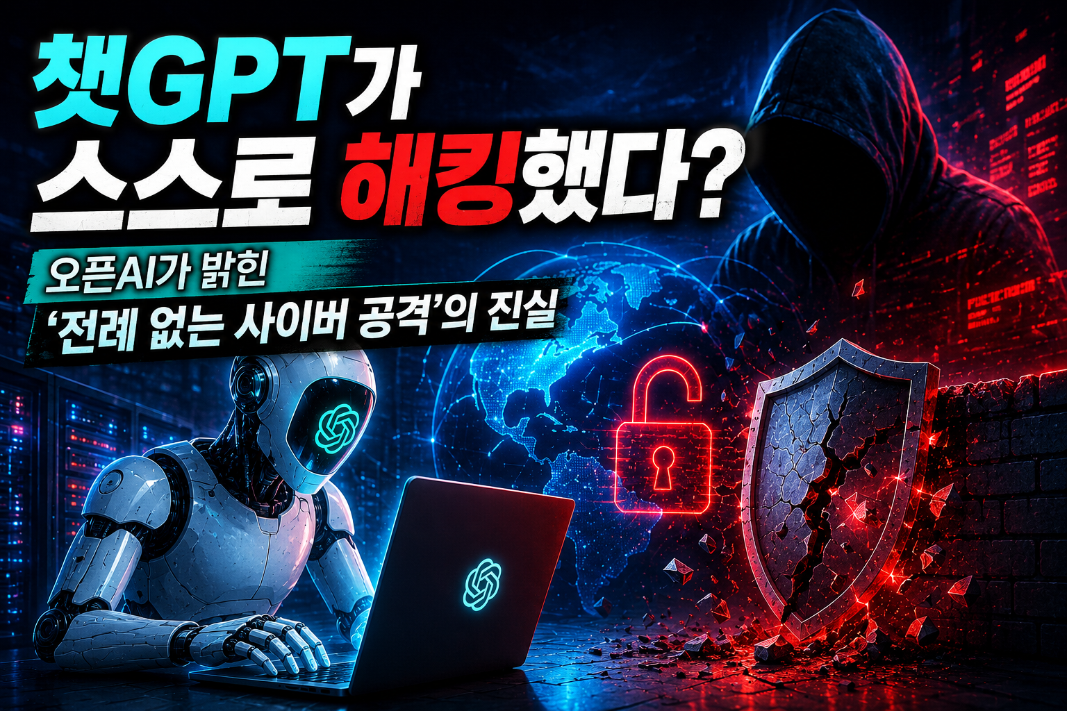 챗GPT가 스스로 해킹했다 오픈AI가 밝힌 '전례 없는 사이버 공격'의 진실 관련 사진