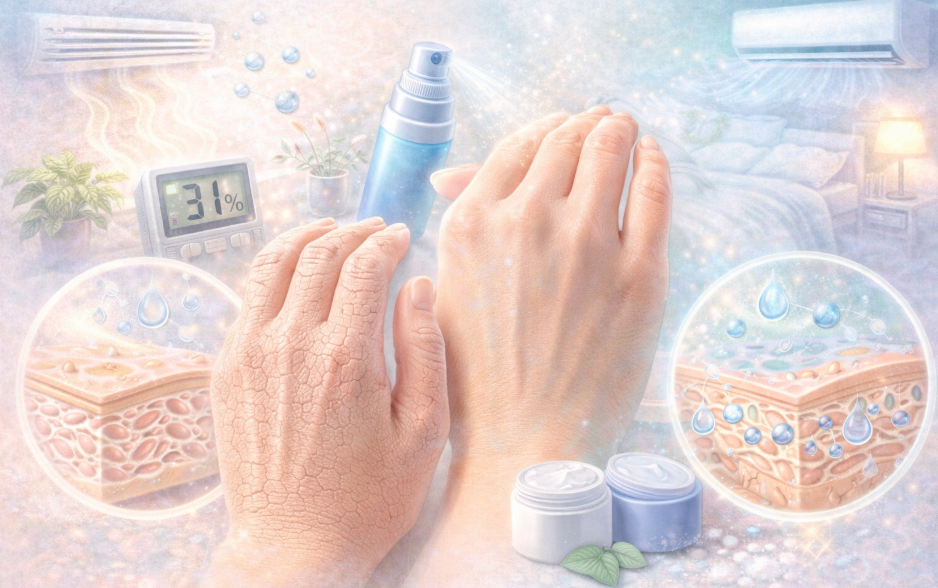 피부 건조증 완화 관련 사진