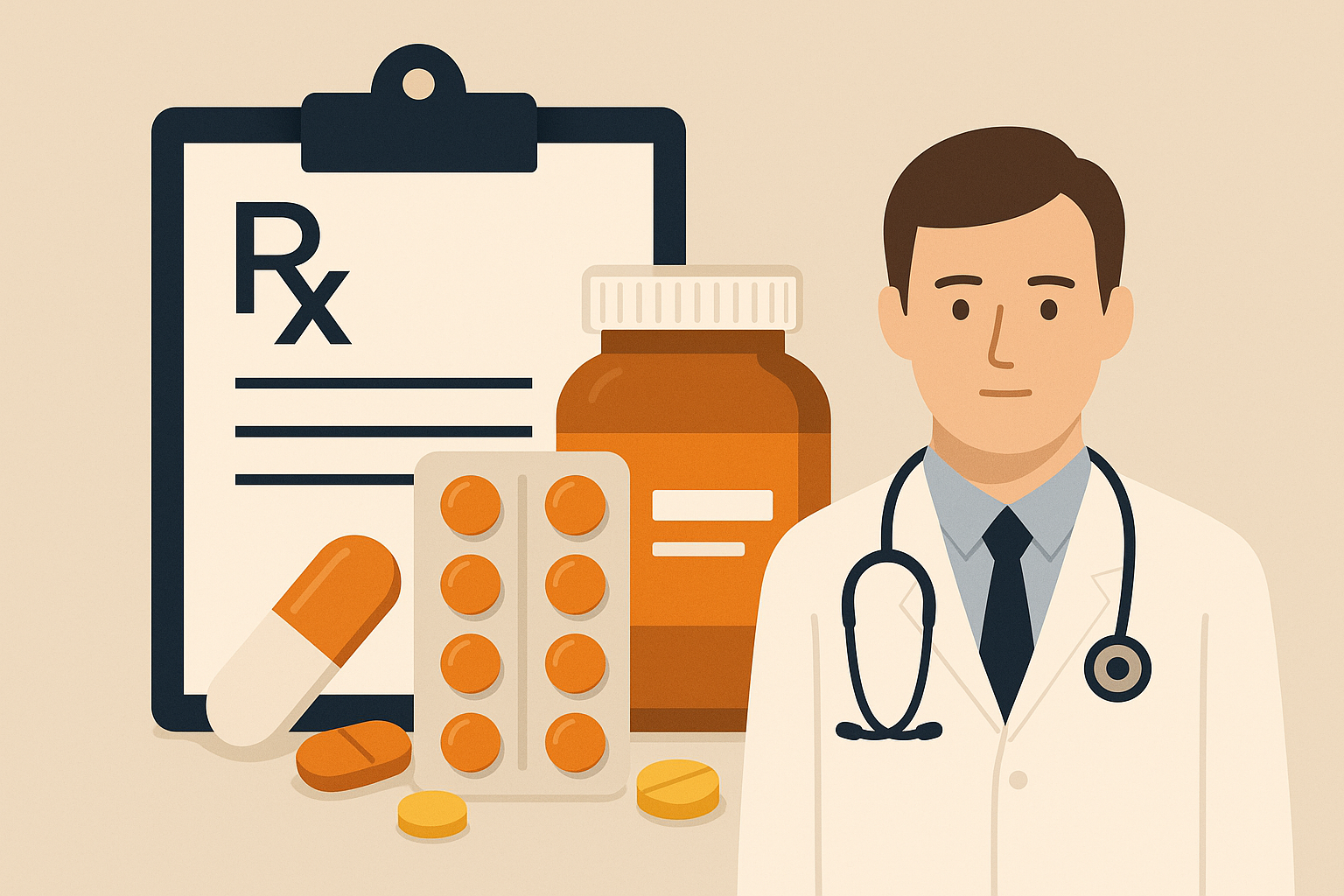 장기 약물 복용 관련 이미지