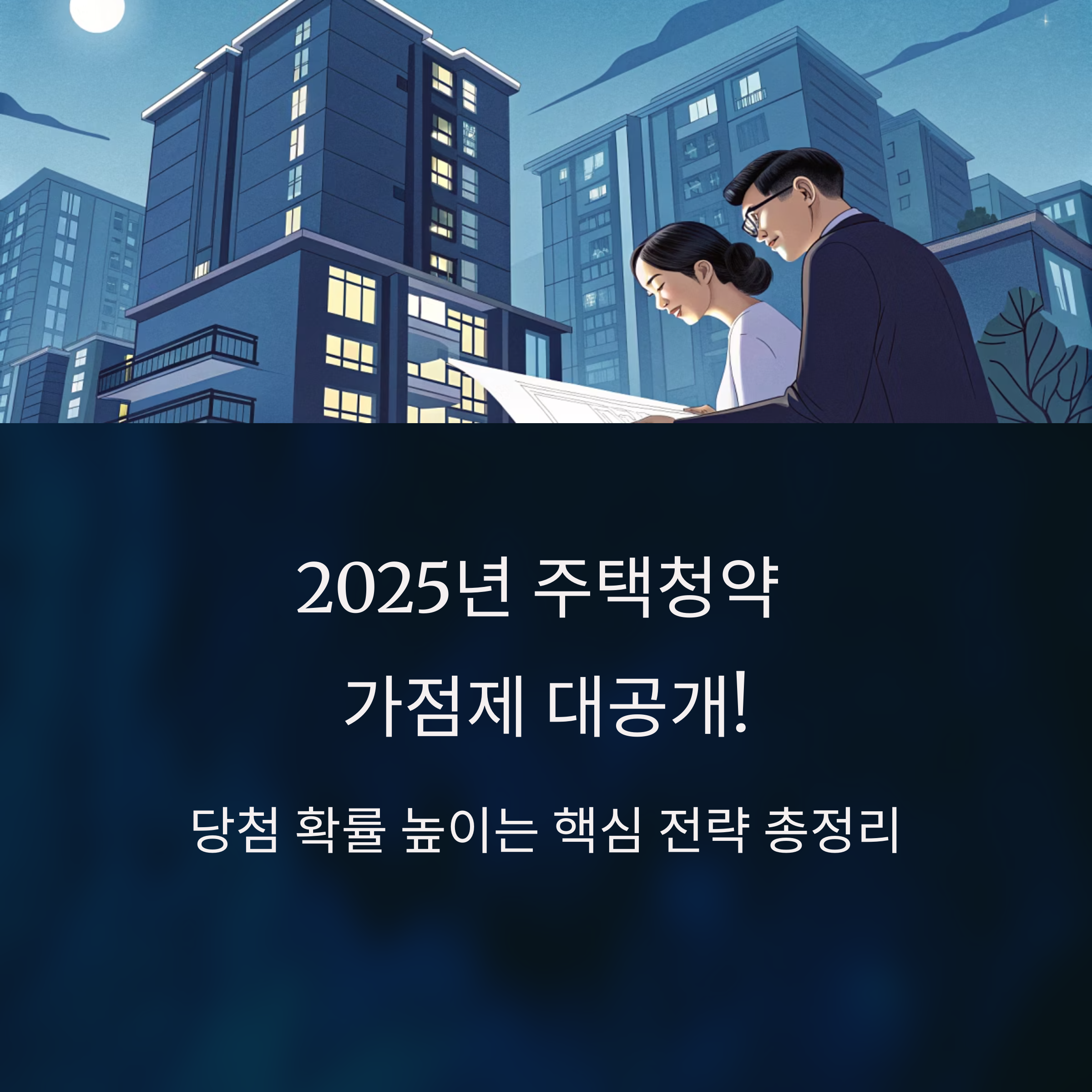 2025년 주택청약 가점제, 이렇게 바뀌었다! 실전 전략 총정리