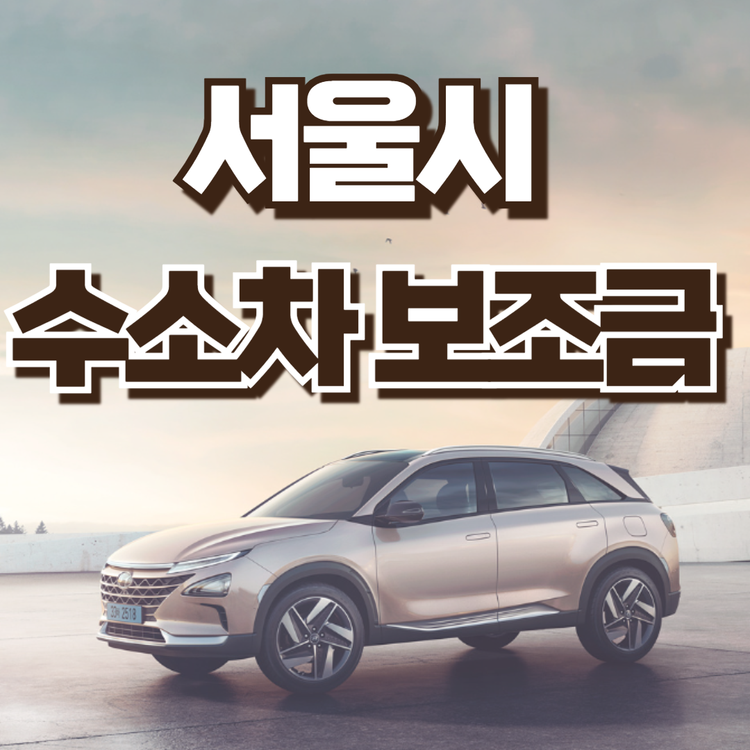 서울시 수소차 보조금 2025 넥소 금액