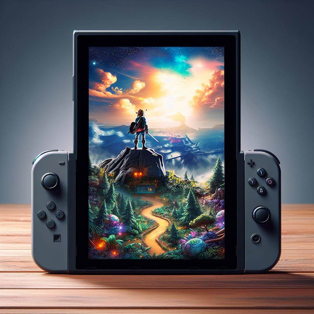 출처 ai기반 닌텐도 스위치2 상상