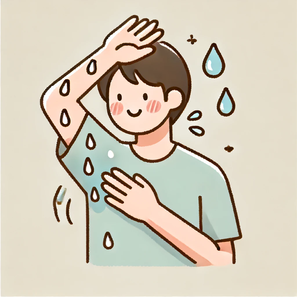 다한증 증상, 진단 그리고 치료