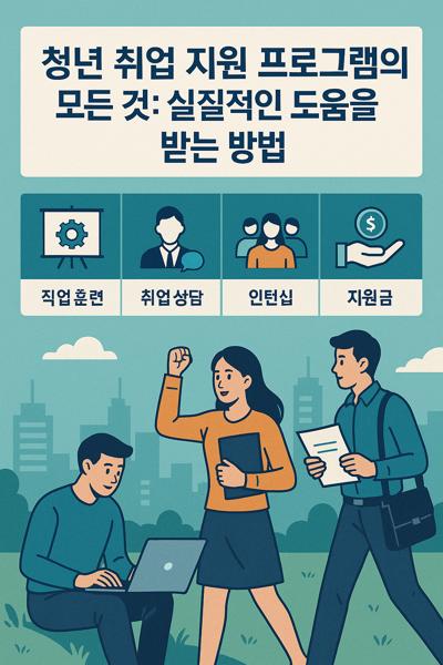 청년 취업 지원 프로그램의 모든 것: 실질적인 도움을 받는 방법