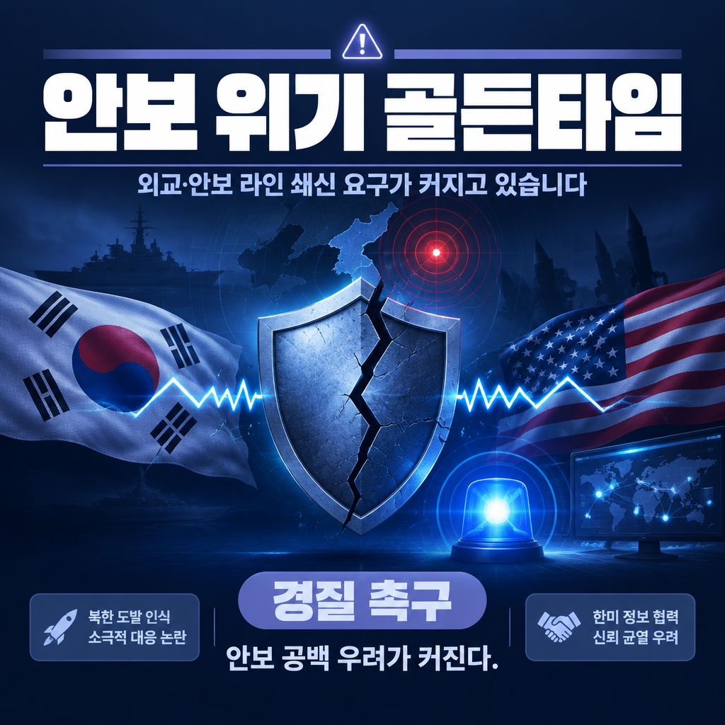 안보 위기 골든타임