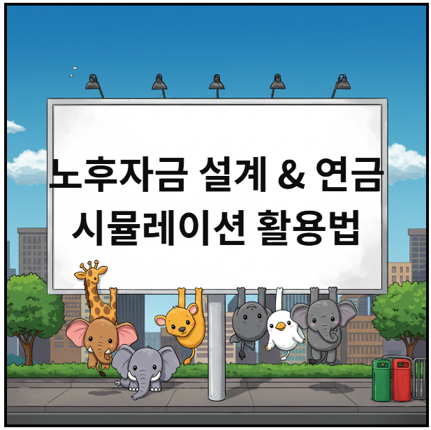 노후자금 설계 &amp; 연금 시뮬레이션 활용법
