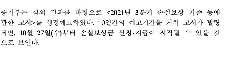 손실보상금-산정