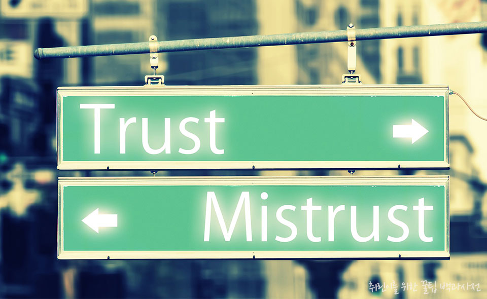 응답 신뢰도가 과락 결정