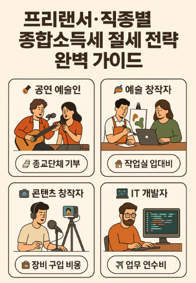 종합소득세 절세 가이드 관련 사진