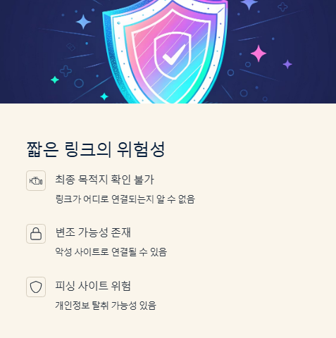 짧은 링크의 위험성