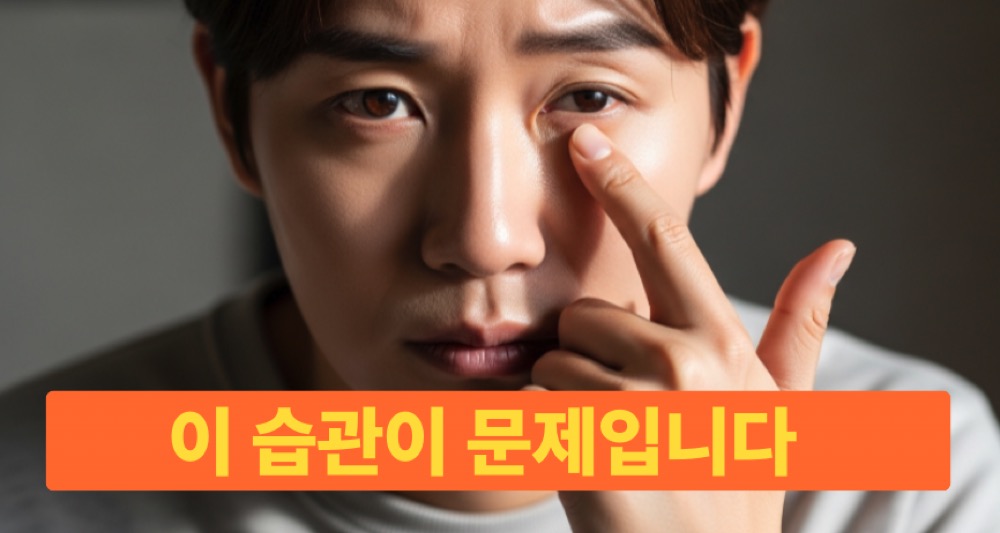 눈 떨림 불편한 상태