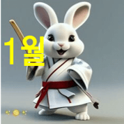 2025년 1월 토끼띠 운세