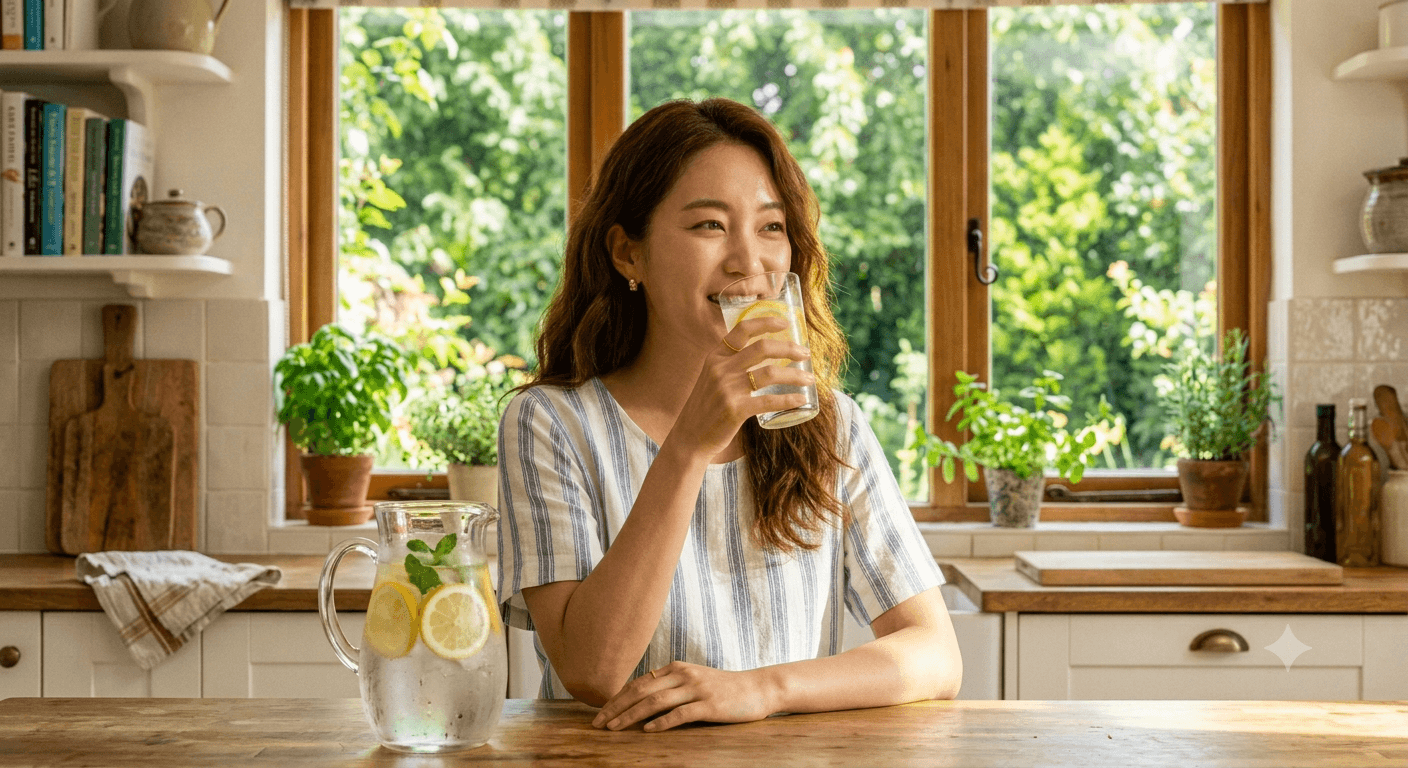 매일 레몬수 한잔의 효능