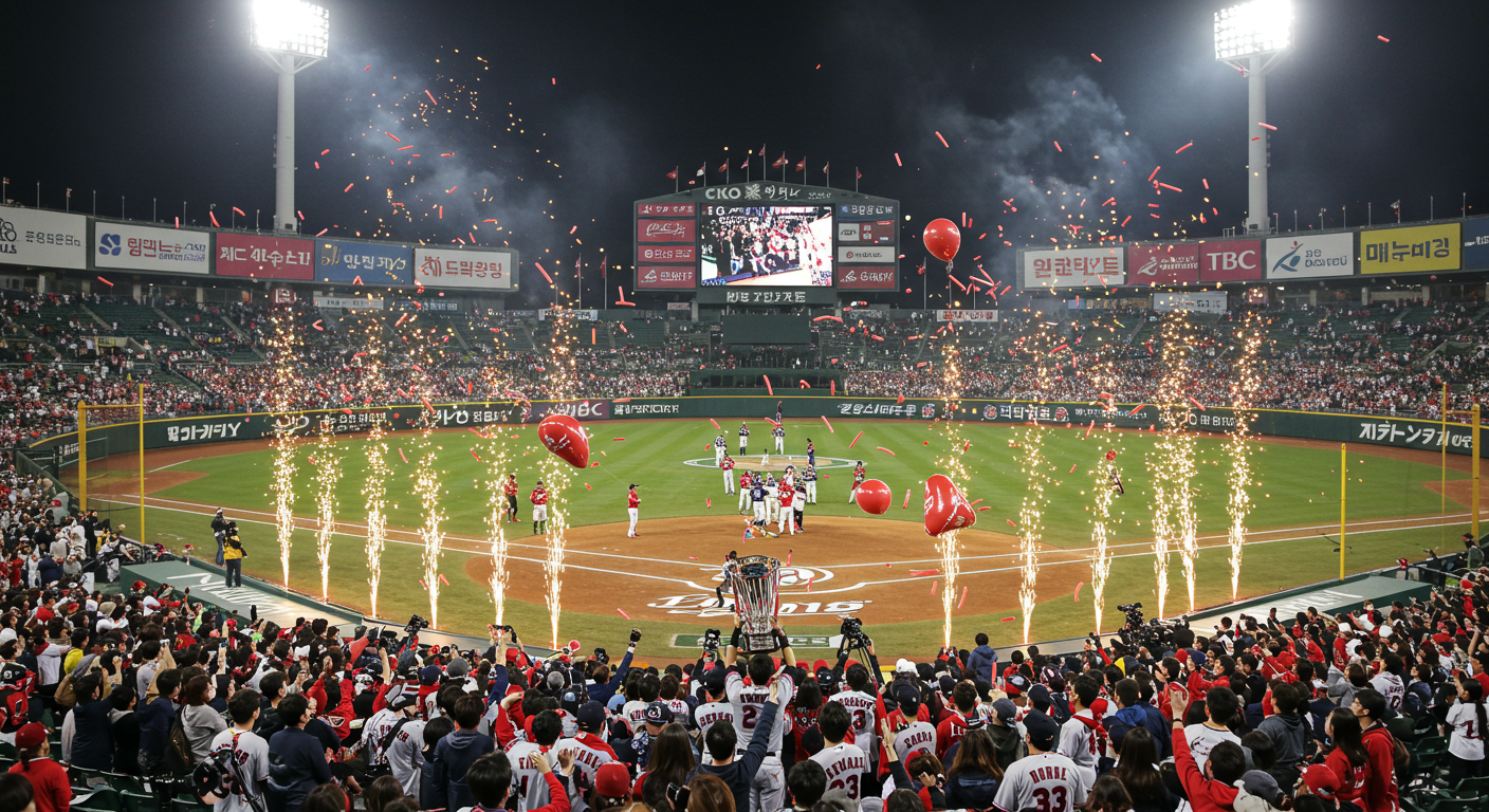 LG트윈스 우승 생성 이미지