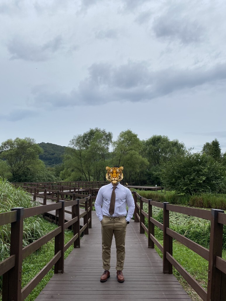 데일리 룩(오뭘입)_비슬로우스탠다드 자켓, 유니클로 셔츠, 보세 넥타이, 유니클로 치노팬츠, 스테파노로시 와이팁구두, 꿀조합스타일링, OOTD