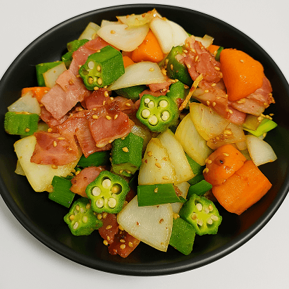 오크라 무침