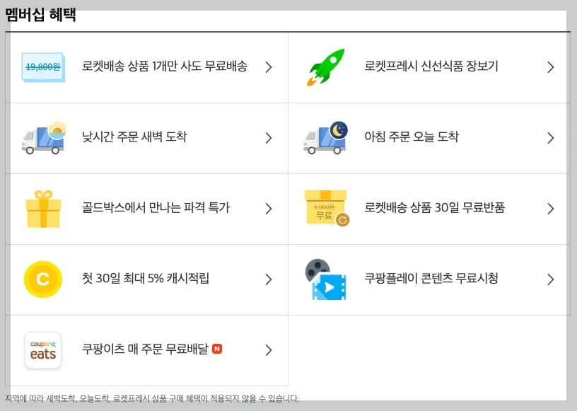 쿠팡와우 해지 방법