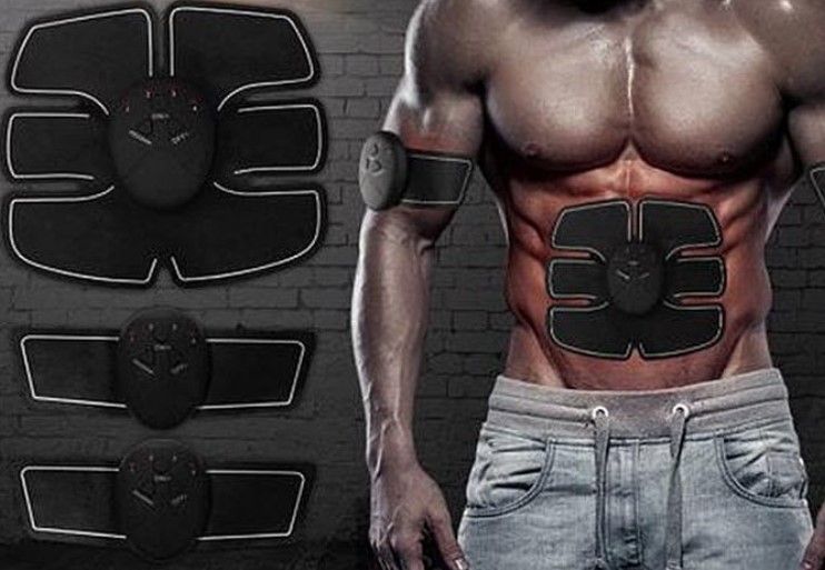 실내 복근 운동기구 : 복근 자극기 사용법