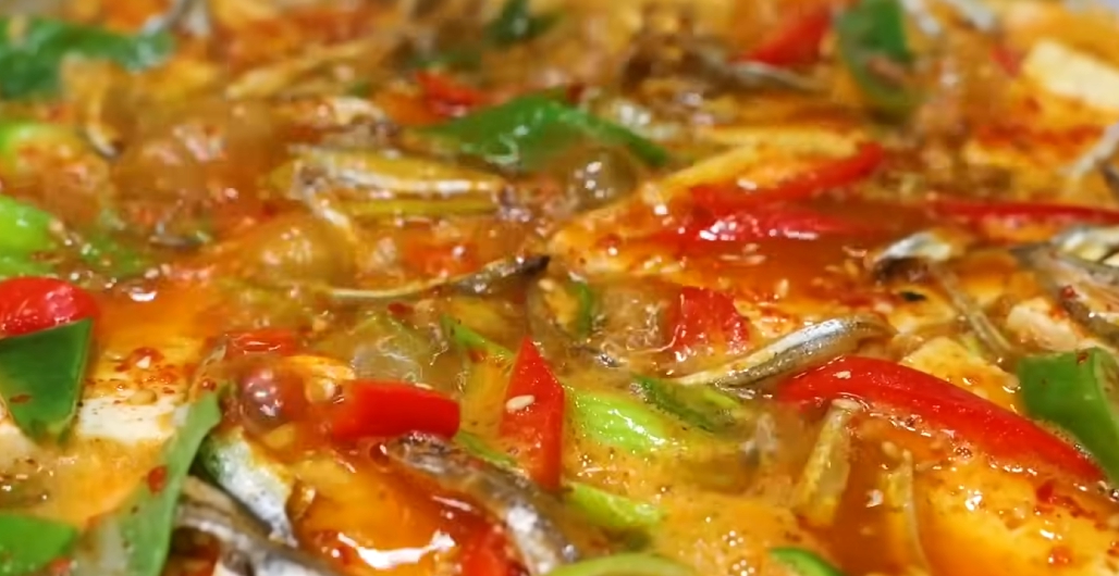 멸치 두부조림