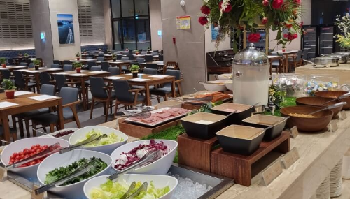 여수 라마다호텔 조식 라벨르 레스토랑