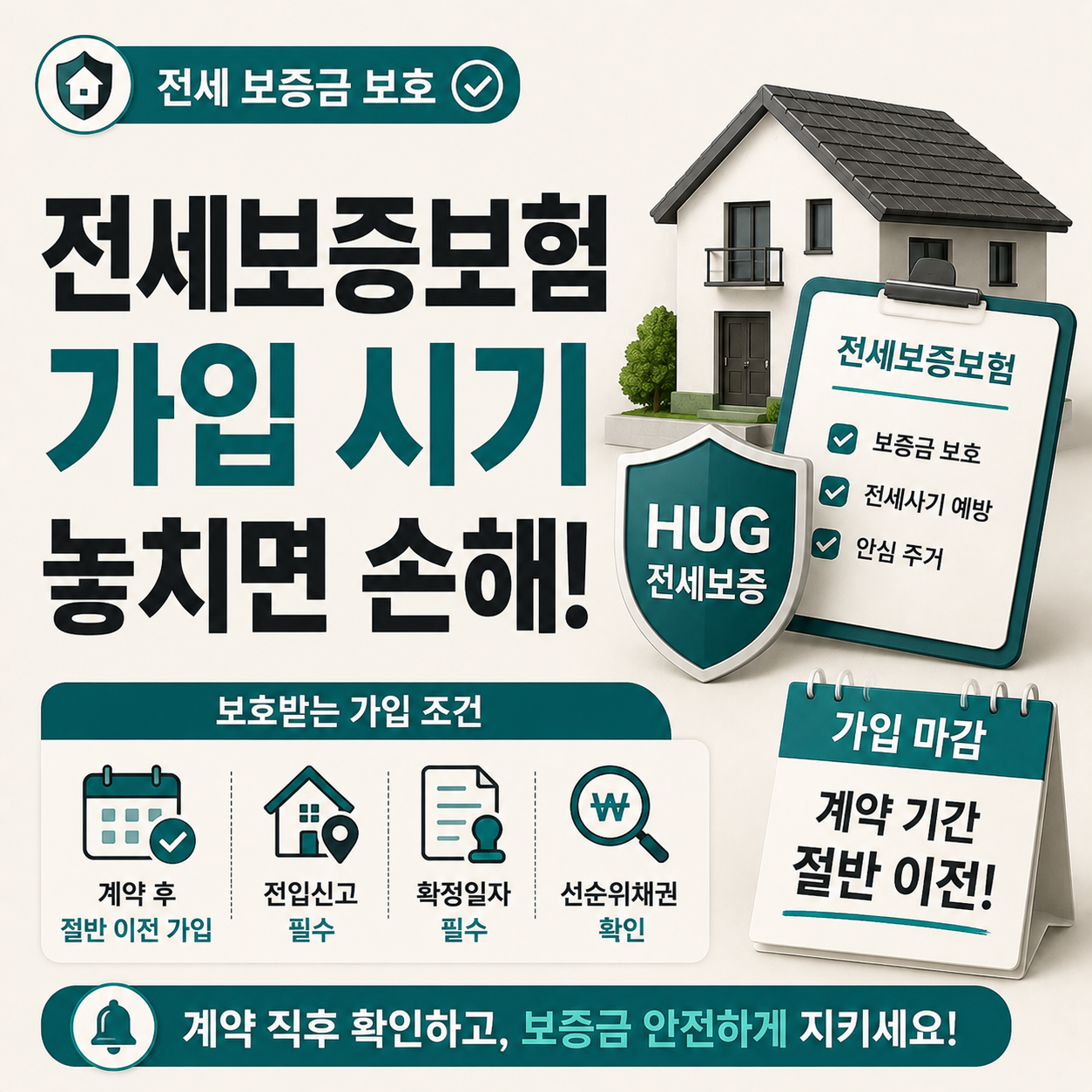 전세보증보험 가입 시기와 조건 안내 이미지