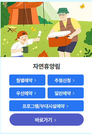 전국 국립 자연휴양림 (2025년 최신 도별 안내)