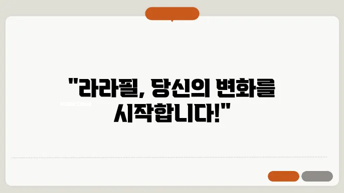 라라필 시술 전후